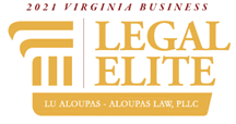 Logo Recognizing ALOUPAS LAW, PLLC's affiliation with Legal Elite