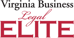 Logo Recognizing ALOUPAS LAW, PLLC's affiliation with Virginia Business Legal Elite